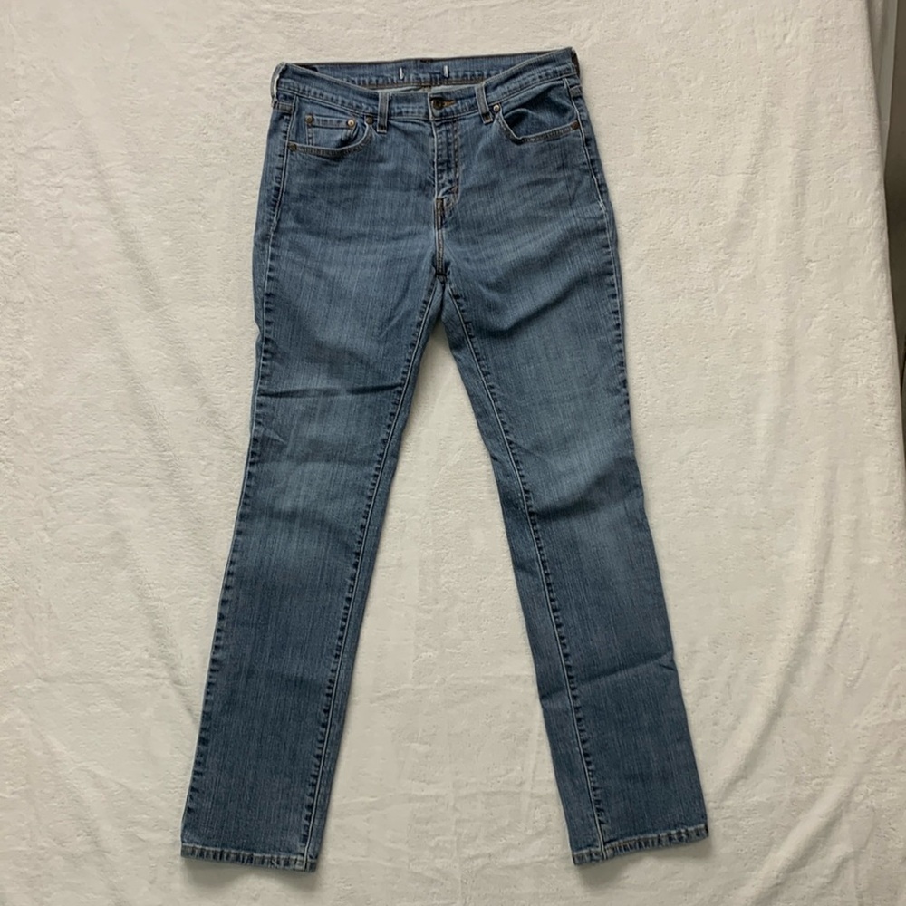 Levi's Jeans 32 x 32 Women's 12 L Blue 505 Mid Rise Straight medium wash